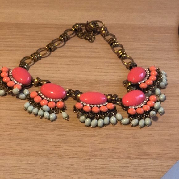 Multi Colored Statement Necklace! - Picture 2 of 6